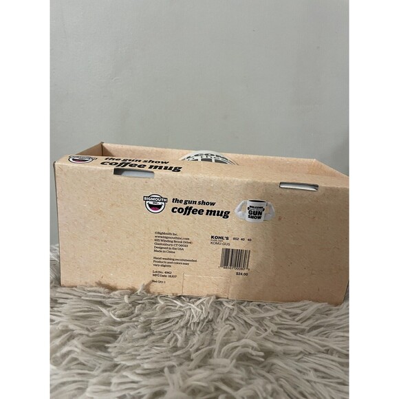 Bigmouth Inc. "Welcome to the Gun Show" Ceramic Coffee/Beverage Mug 24 oz NEW - Picture 5 of 5